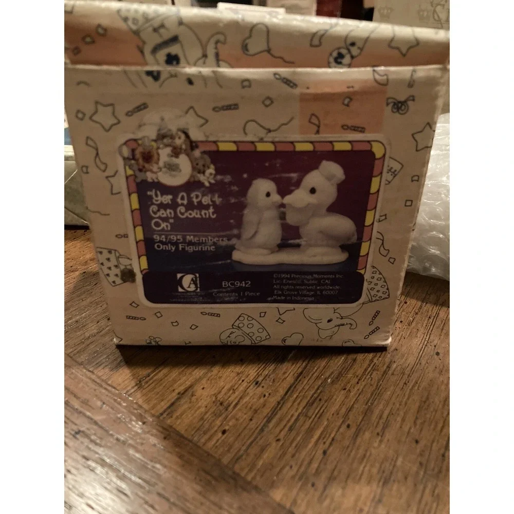 Vintage Precious Moments-Pelican And Penguin 